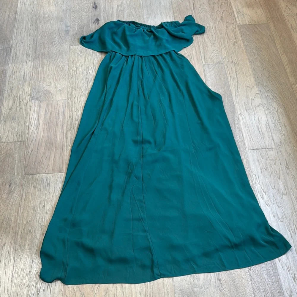 R.S.V.P. SUGARLIPS Enamored Off The Shoulder Ruffle Dress Curve Size Small - Picture 3 of 10
